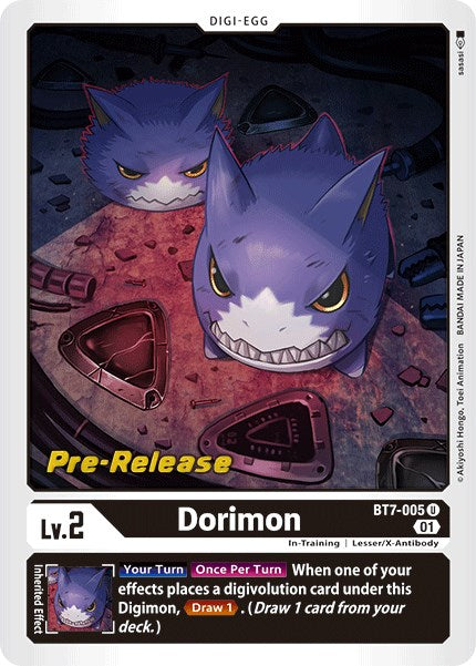 Dorimon [BT7-005] [Next Adventure Pre-Release Cards] | Tables and Towers