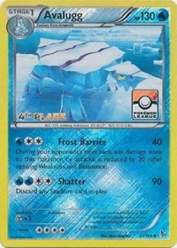 Avalugg (31/106) (League Promo 4th Place) [XY: Flashfire] | Tables and Towers