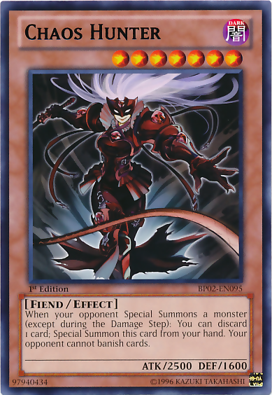 Chaos Hunter [BP02-EN095] Rare | Tables and Towers