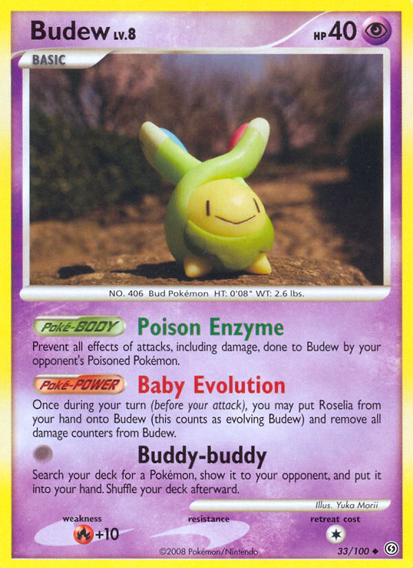 Budew (33/100) [Diamond & Pearl: Stormfront] | Tables and Towers