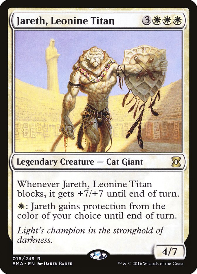 Jareth, Leonine Titan [Eternal Masters] | Tables and Towers