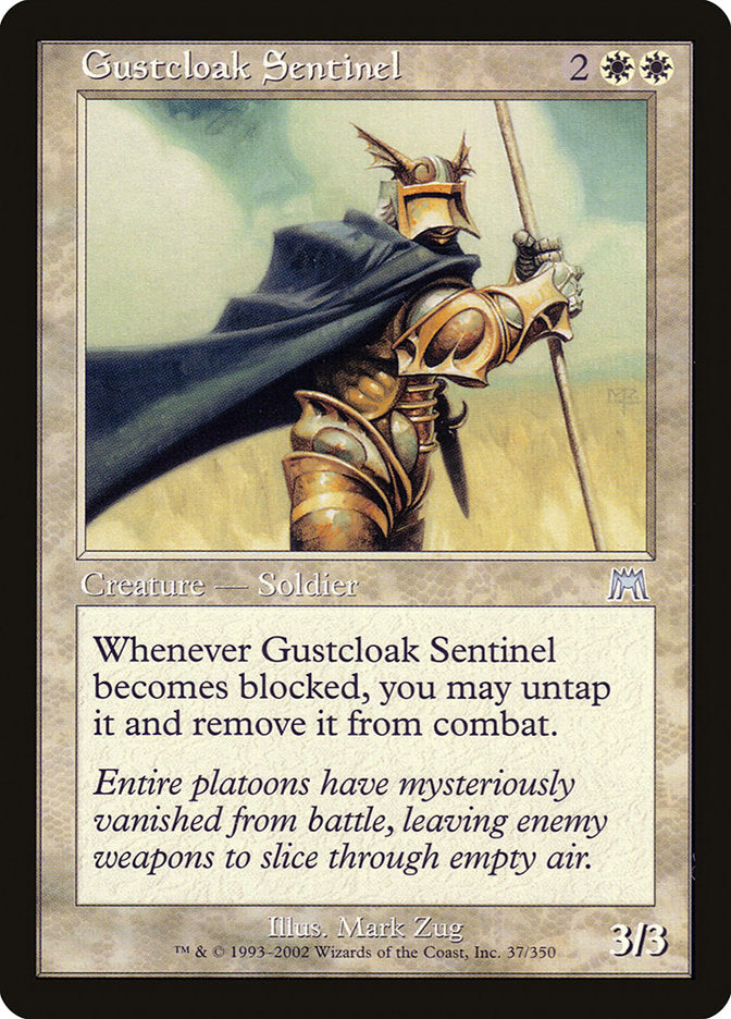 Gustcloak Sentinel [Onslaught] | Tables and Towers