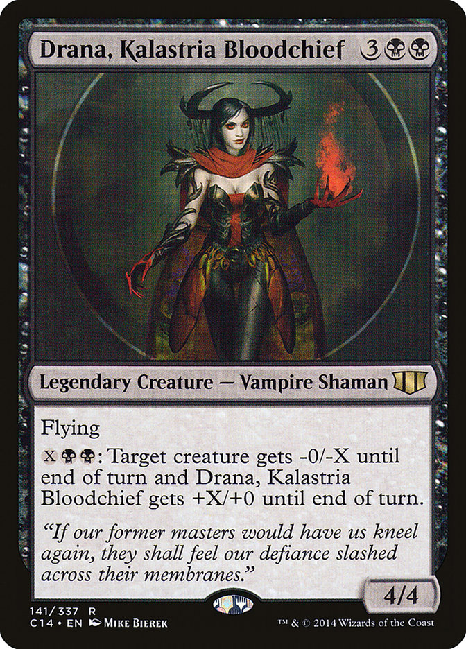 Drana, Kalastria Bloodchief [Commander 2014] | Tables and Towers