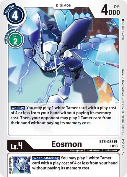 Eosmon [BT6-083] (Tamer Party Vol. 5) [Double Diamond Promos] | Tables and Towers