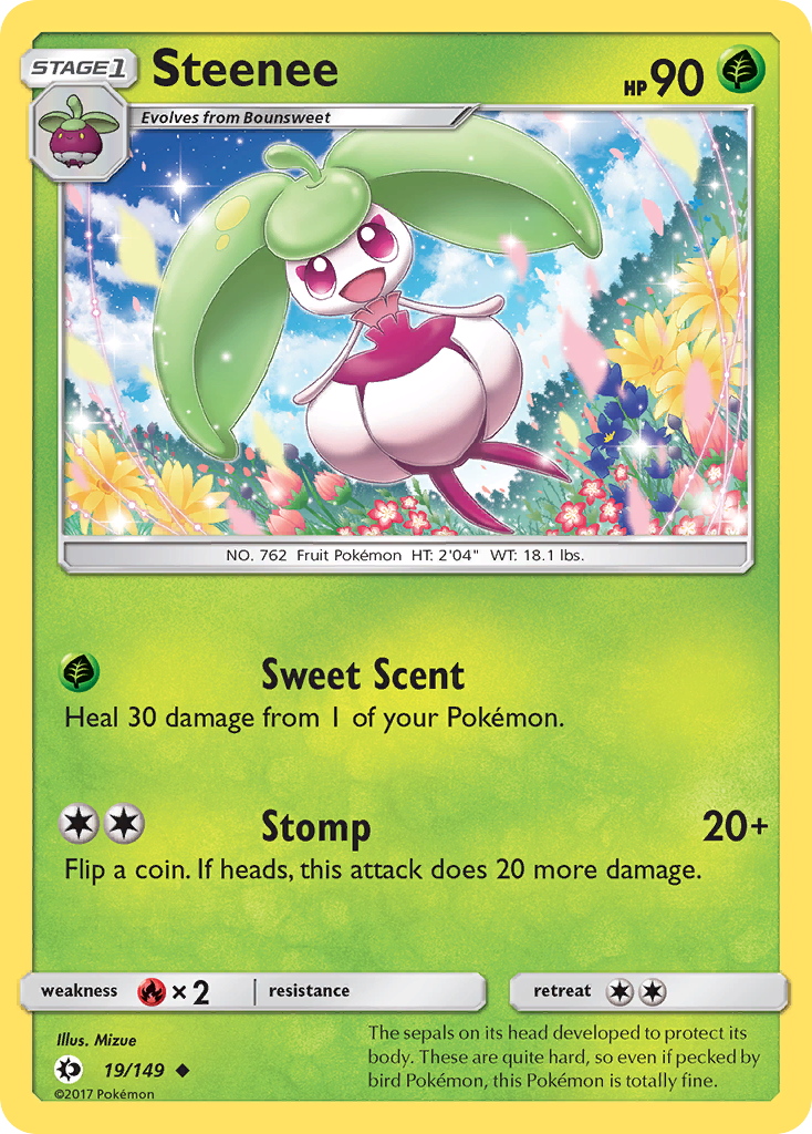 Steenee (19/149) [Sun & Moon: Base Set] | Tables and Towers