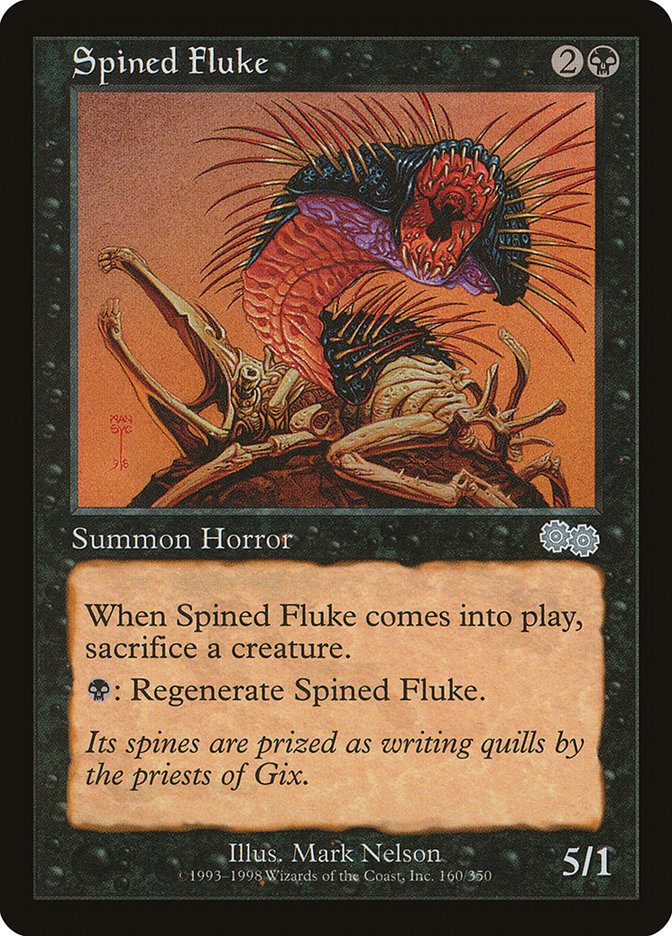 Spined Fluke [Urza's Saga] | Tables and Towers