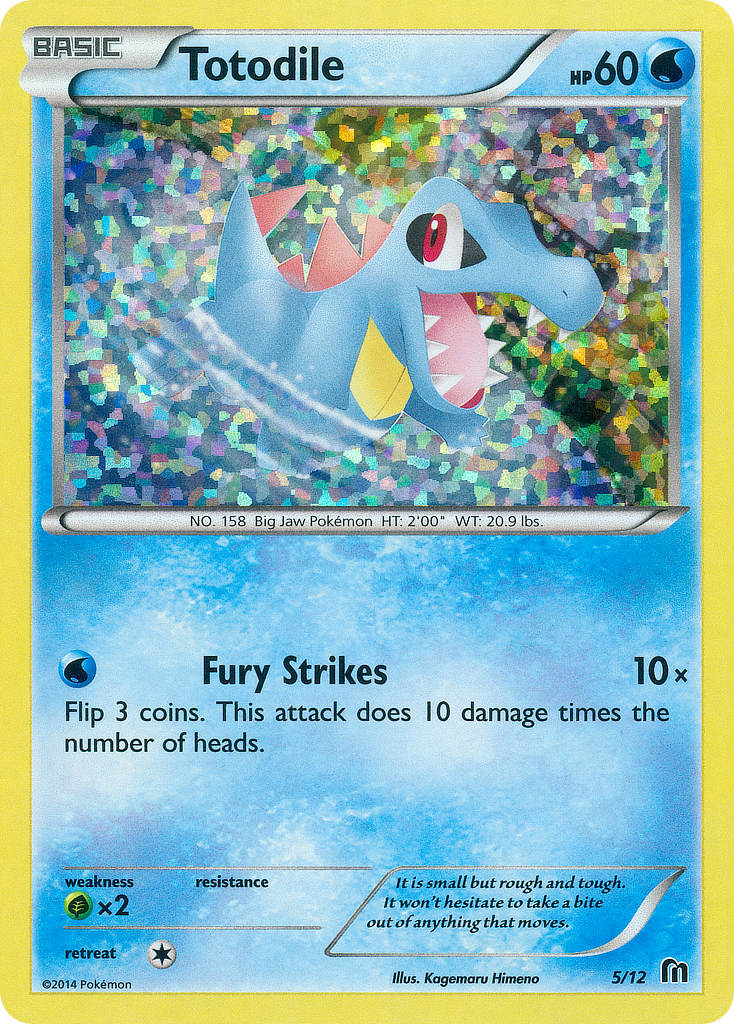 Totodile (5/12) [McDonald's Promos: 2016 Collection] | Tables and Towers