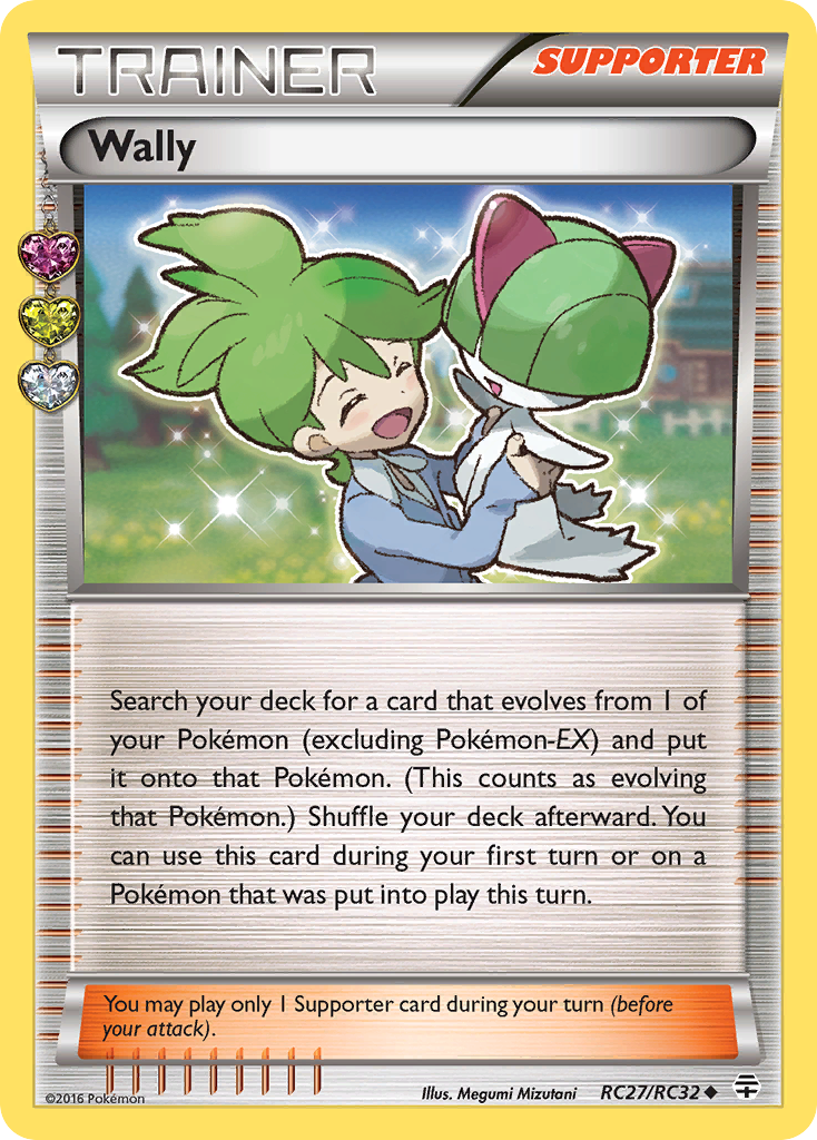 Wally (RC27/RC32) [XY: Generations] | Tables and Towers