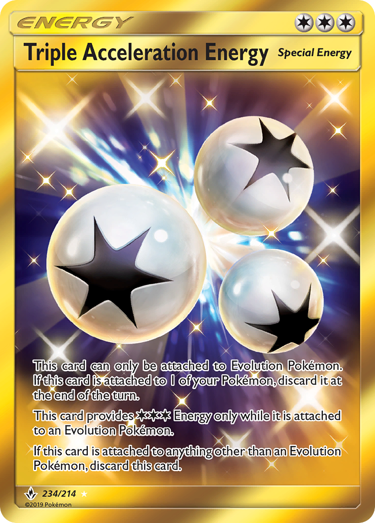 Triple Acceleration Energy (234/214) [Sun & Moon: Unbroken Bonds] | Tables and Towers