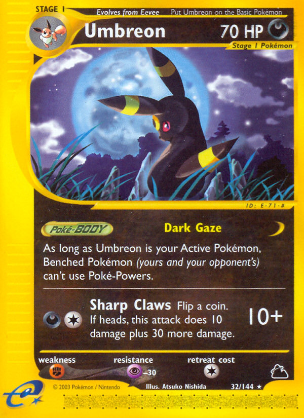 Umbreon (32/144) [Skyridge] | Tables and Towers