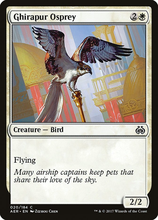 Ghirapur Osprey [Aether Revolt] | Tables and Towers