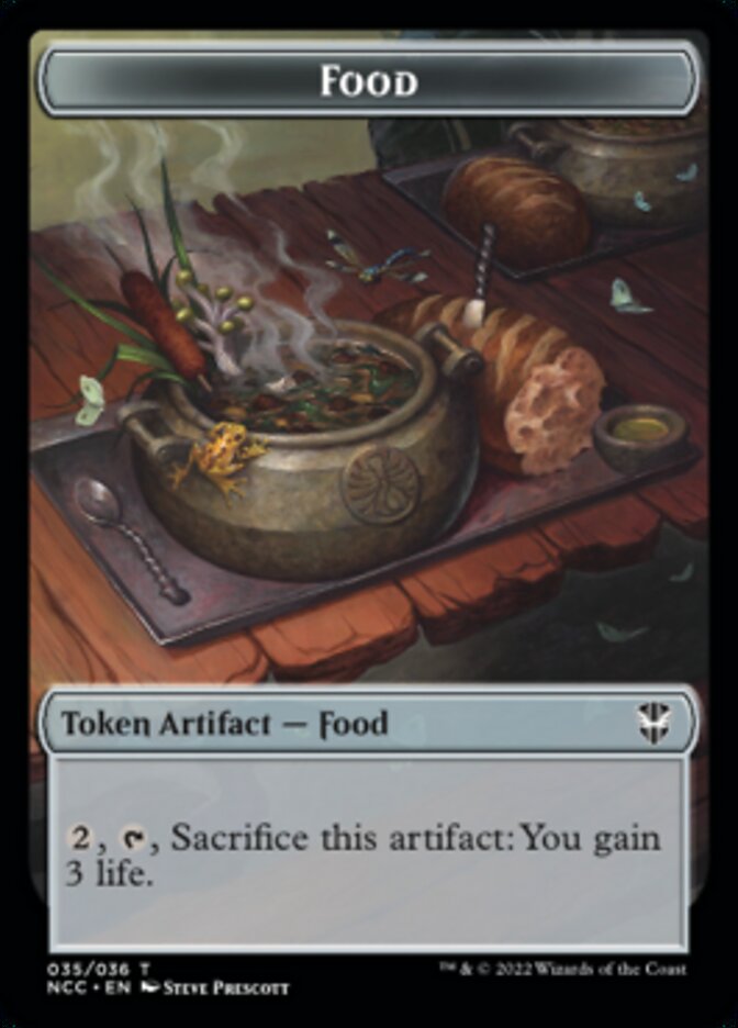 Food // Citizen Double-Sided Token [Streets of New Capenna Commander Tokens] | Tables and Towers