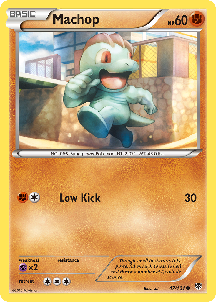 Machop (47/101) [Black & White: Plasma Blast] | Tables and Towers