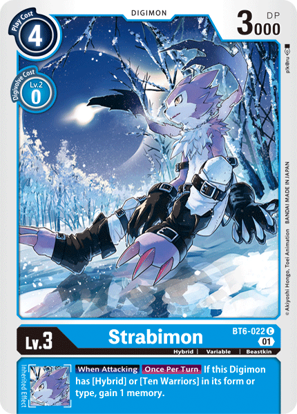 Strabimon [BT6-022] [Double Diamond] | Tables and Towers