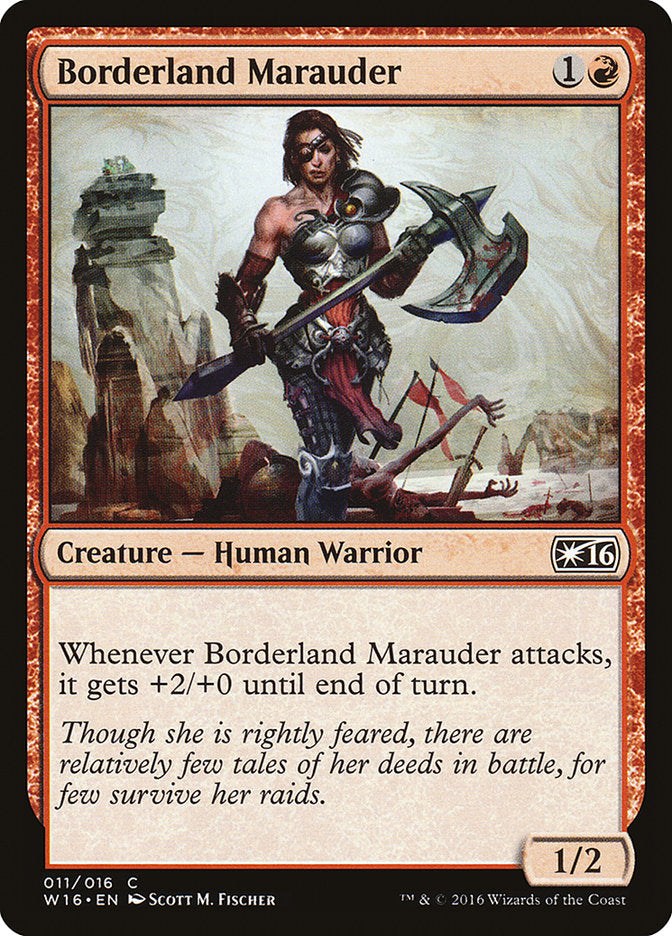 Borderland Marauder [Welcome Deck 2016] | Tables and Towers