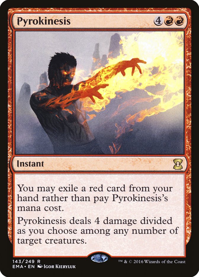 Pyrokinesis [Eternal Masters] | Tables and Towers