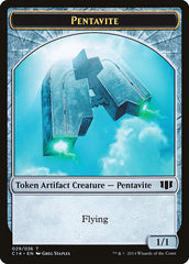 Myr // Pentavite Double-Sided Token [Commander 2014 Tokens] | Tables and Towers