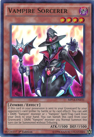 Vampire Sorcerer [MP14-EN151] Ultra Rare | Tables and Towers