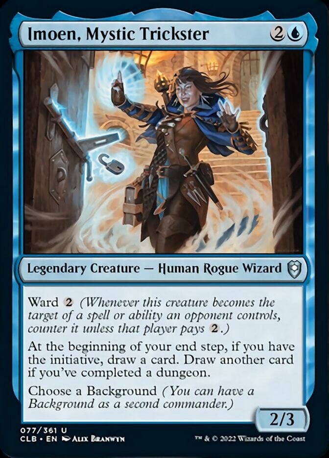 Imoen, Mystic Trickster [Commander Legends: Battle for Baldur's Gate] | Tables and Towers