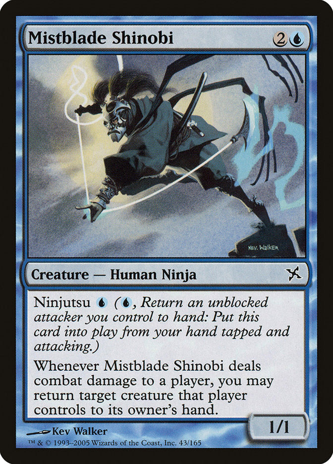 Mistblade Shinobi [Betrayers of Kamigawa] | Tables and Towers