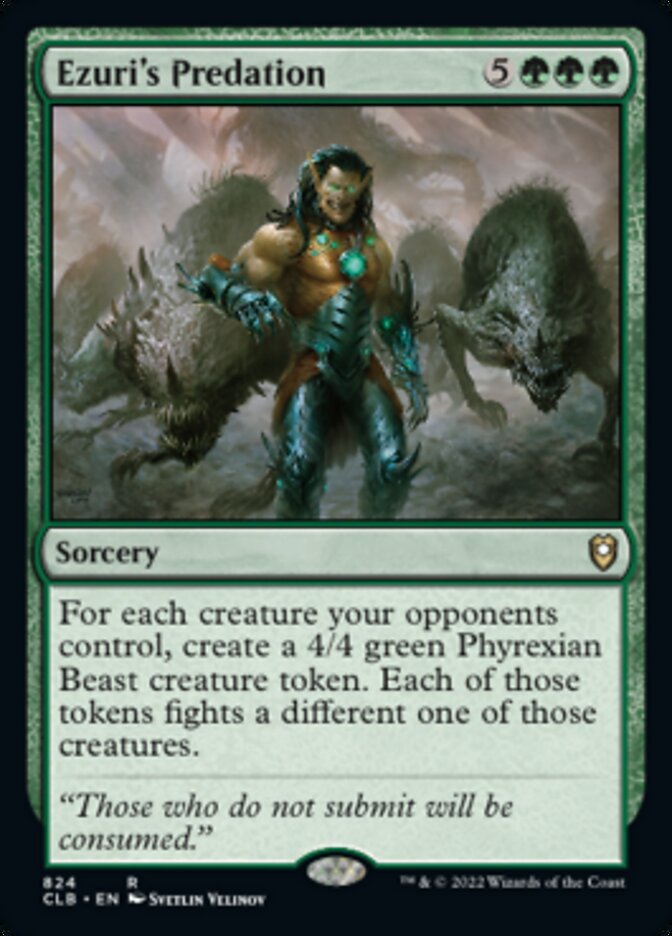 Ezuri's Predation [Commander Legends: Battle for Baldur's Gate] | Tables and Towers