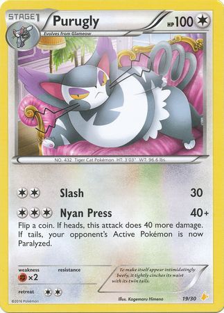 Purugly (19/30) [XY: Trainer Kit 3 - Pikachu Libre] | Tables and Towers