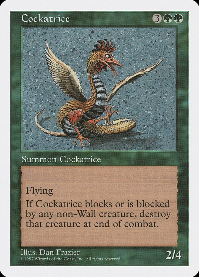 Cockatrice [Fifth Edition] | Tables and Towers