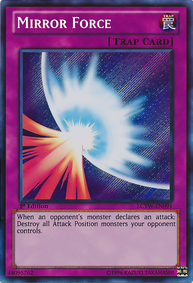 Mirror Force [LCYW-EN091] Secret Rare | Tables and Towers