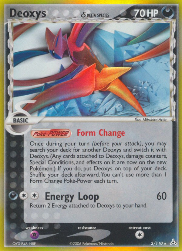 Deoxys (3/110) (Delta Species) [EX: Holon Phantoms] | Tables and Towers