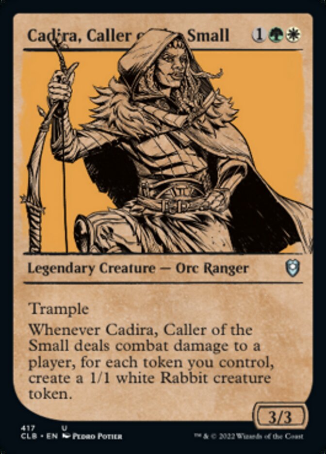 Cadira, Caller of the Small (Showcase) [Commander Legends: Battle for Baldur's Gate] | Tables and Towers