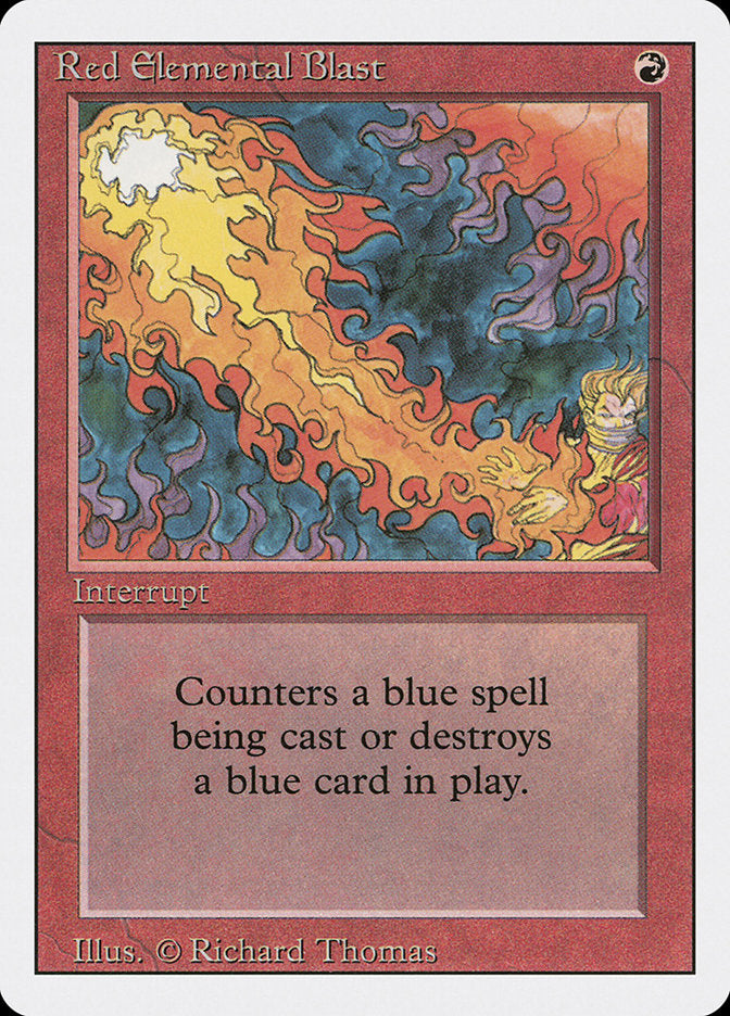 Red Elemental Blast [Revised Edition] | Tables and Towers