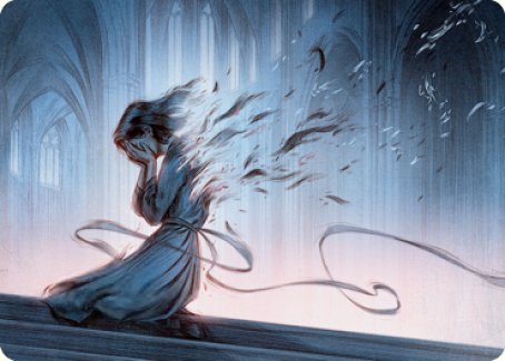 Fading Hope Art Card [Innistrad: Midnight Hunt Art Series] | Tables and Towers