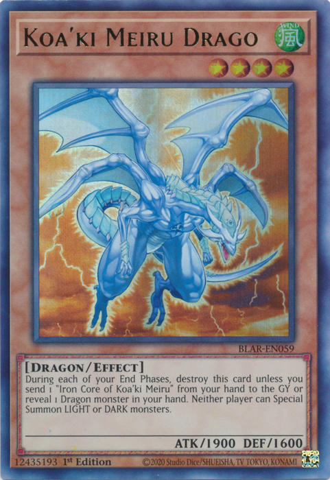 Koa'ki Meiru Drago [BLAR-EN059] Ultra Rare | Tables and Towers