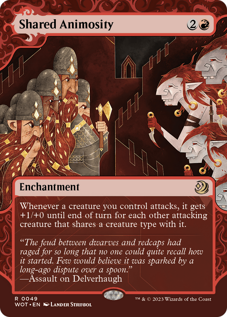 Shared Animosity [Wilds of Eldraine: Enchanting Tales] | Tables and Towers