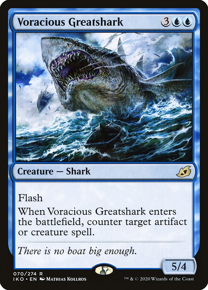 Voracious Greatshark [Ikoria: Lair of Behemoths] | Tables and Towers