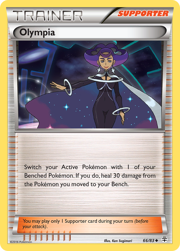 Olympia (66/83) [XY: Generations] | Tables and Towers