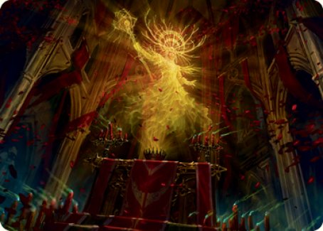 Katilda, Dawnhart Martyr Art Card [Innistrad: Crimson Vow Art Series] | Tables and Towers