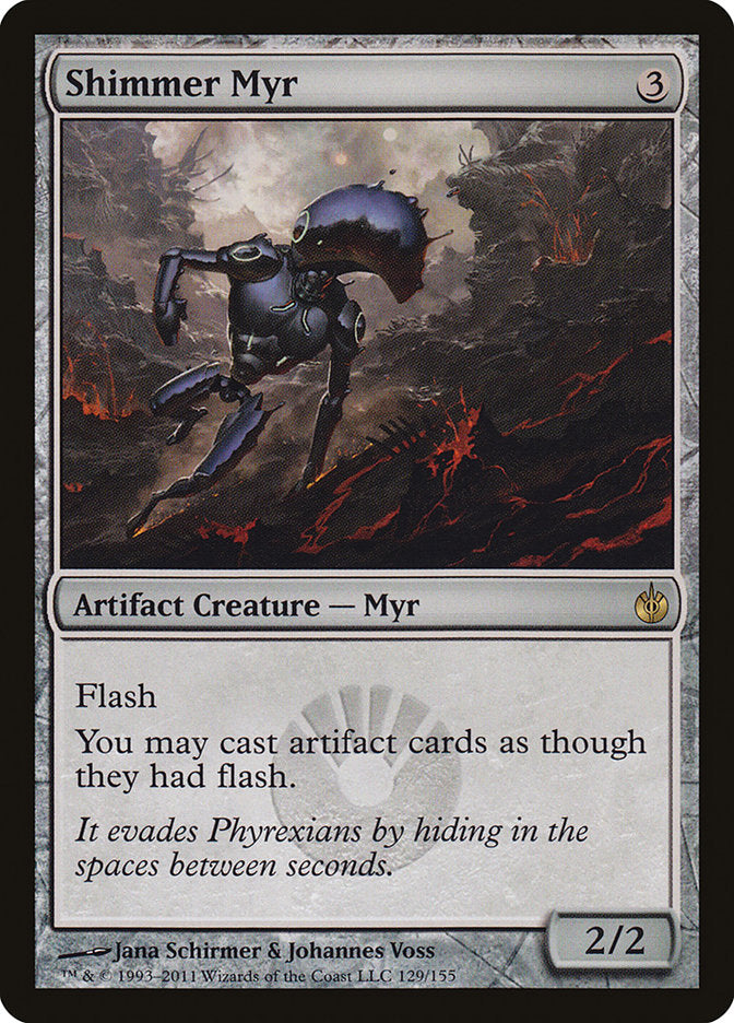 Shimmer Myr [Mirrodin Besieged] | Tables and Towers