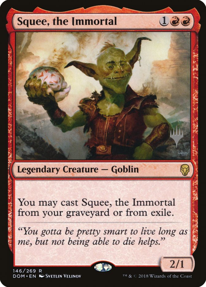 Squee, the Immortal (Promo Pack) [Dominaria Promos] | Tables and Towers