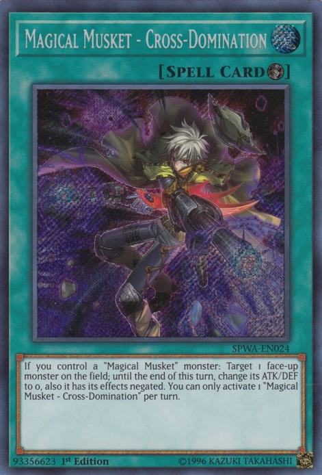 Magical Musket - Cross-Domination [SPWA-EN024] Secret Rare | Tables and Towers