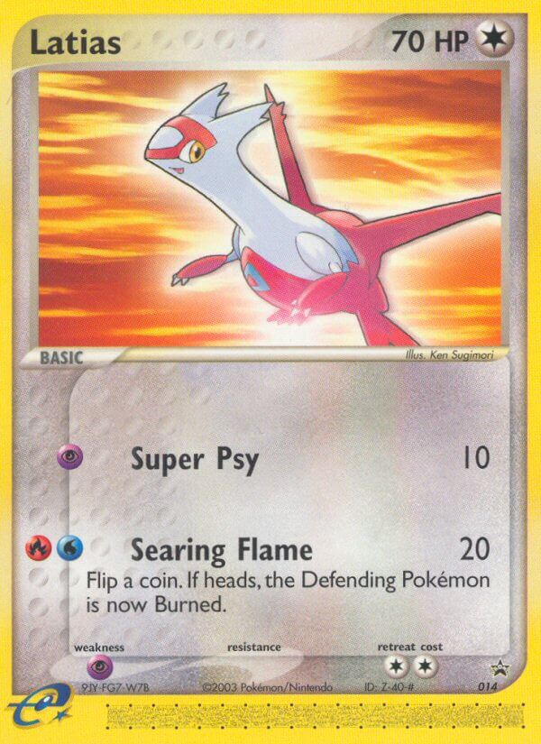 Latias (014) [Nintendo: Black Star Promos] | Tables and Towers