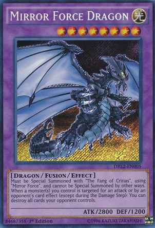 Mirror Force Dragon [DRL2-EN005] Secret Rare | Tables and Towers