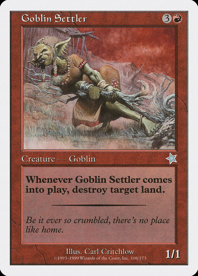 Goblin Settler [Starter 1999] | Tables and Towers