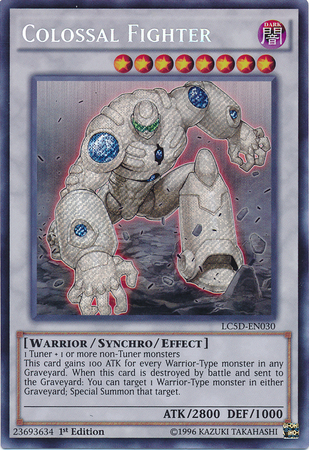 Colossal Fighter [LC5D-EN030] Secret Rare | Tables and Towers