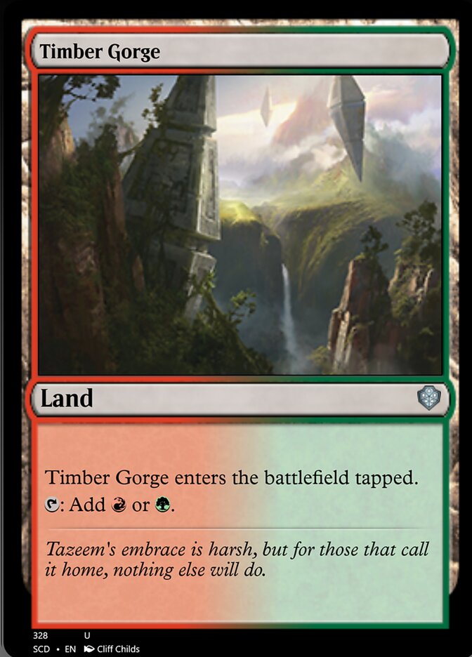 Timber Gorge [Starter Commander Decks] | Tables and Towers