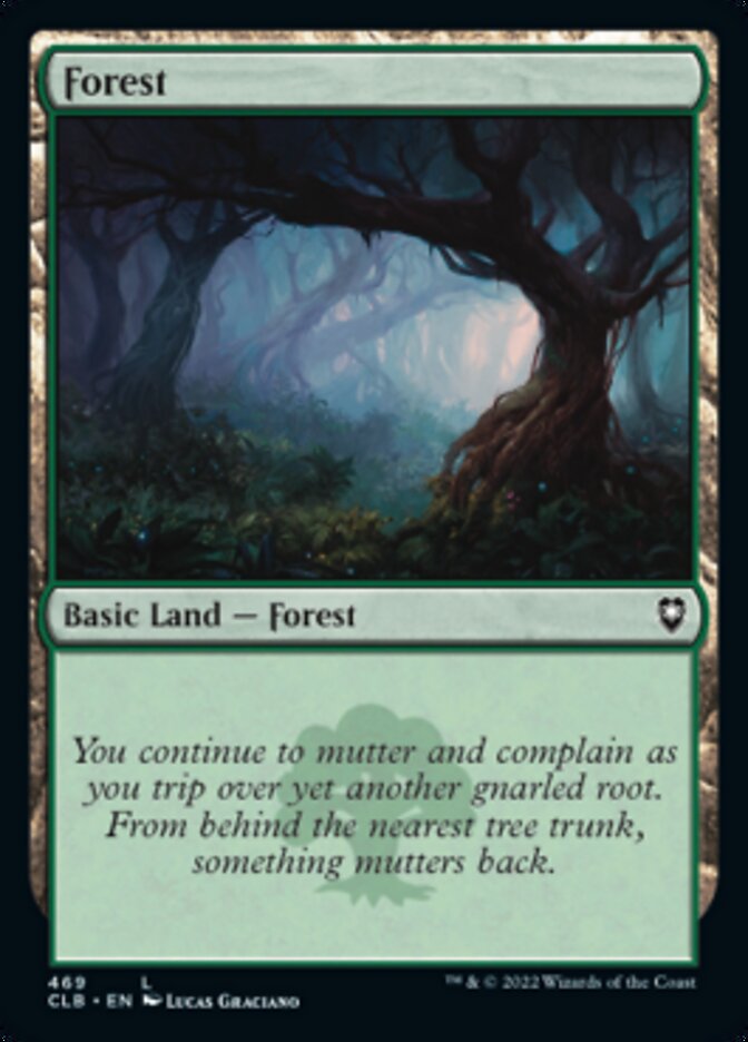 Forest (469) [Commander Legends: Battle for Baldur's Gate] | Tables and Towers