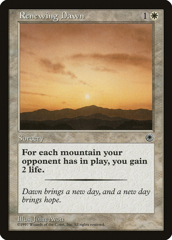 Renewing Dawn [Portal] | Tables and Towers