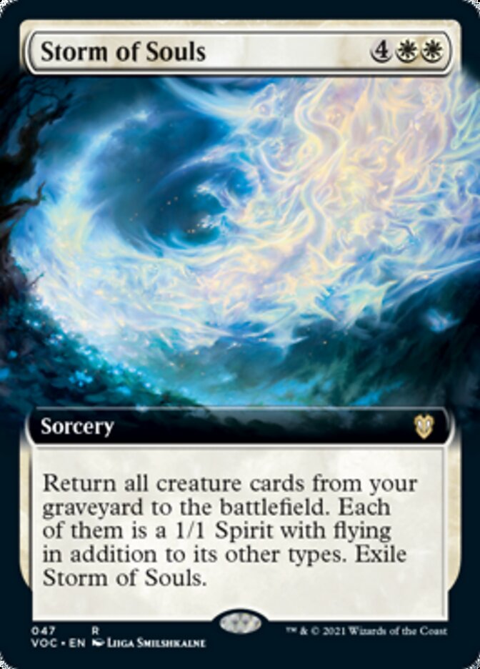 Storm of Souls (Extended Art) [Innistrad: Crimson Vow Commander] | Tables and Towers