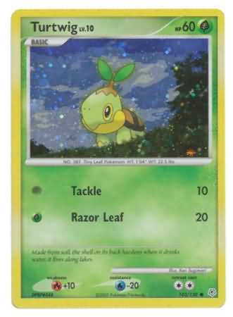 Turtwig (103/130) (Cosmos Holofoil) [Diamond & Pearl: Base Set] | Tables and Towers