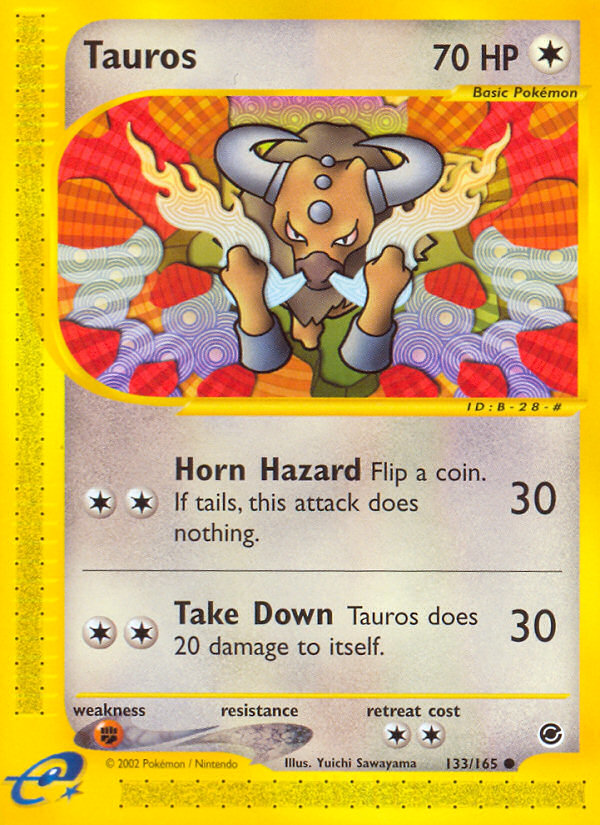 Tauros (133/165) [Expedition: Base Set] | Tables and Towers